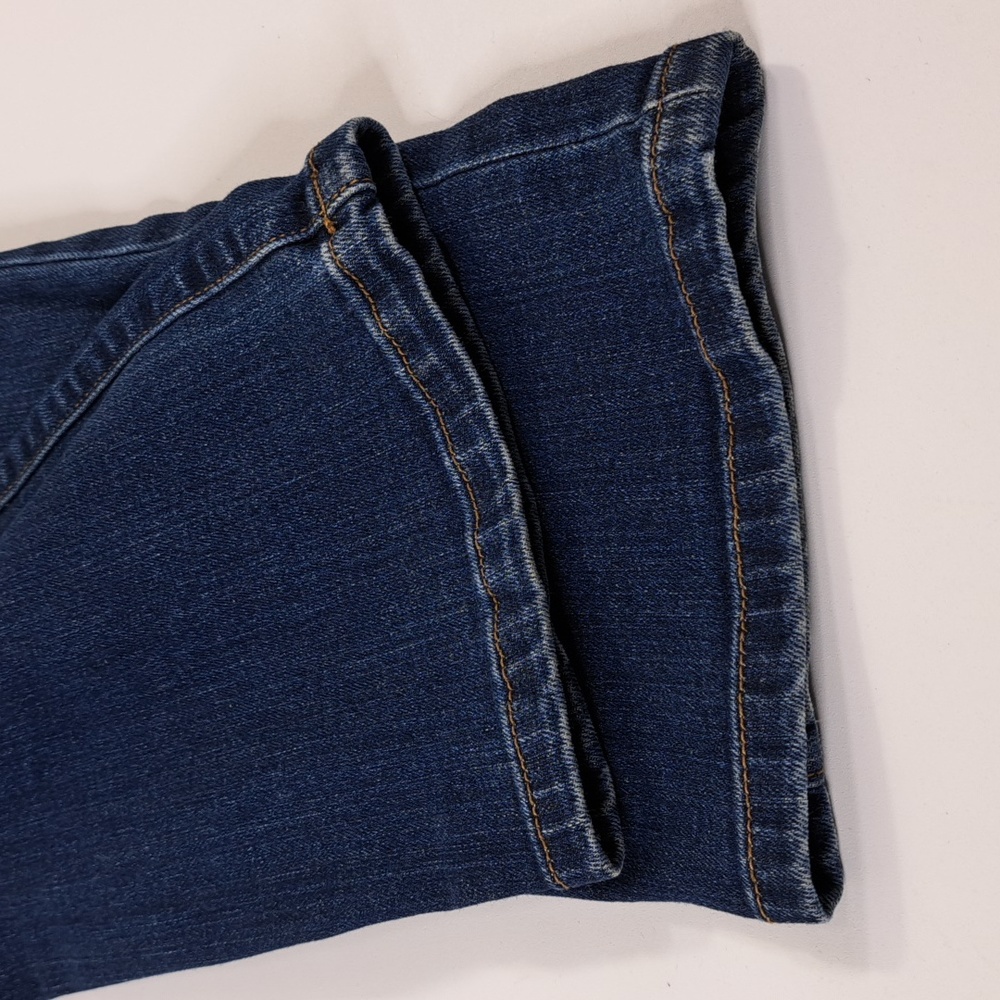 Lauren Ralph Lauren Modern Straight Curvy Blue Jeans Size 4 - Picture 14 of 17
